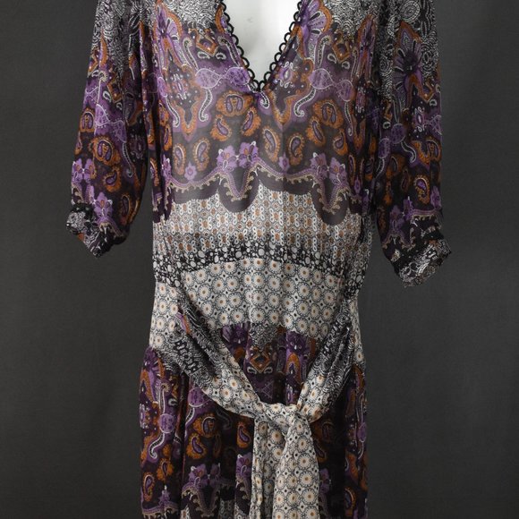 🤗304-UR Powerful ❤️~Boho Romance Dress - Picture 2 of 5